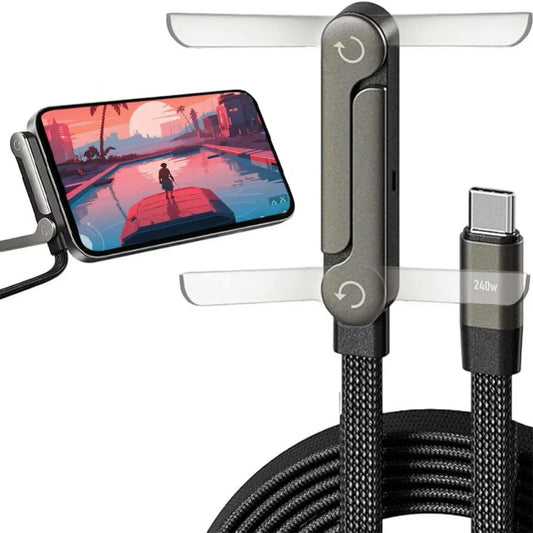 Folding Stand Fast Charging Cable - Image #0