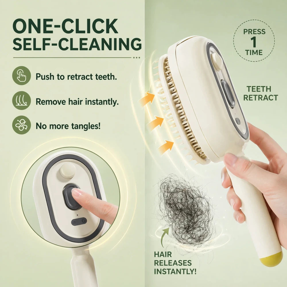 Electric Nano-Mist Detangling Comb - Image #0