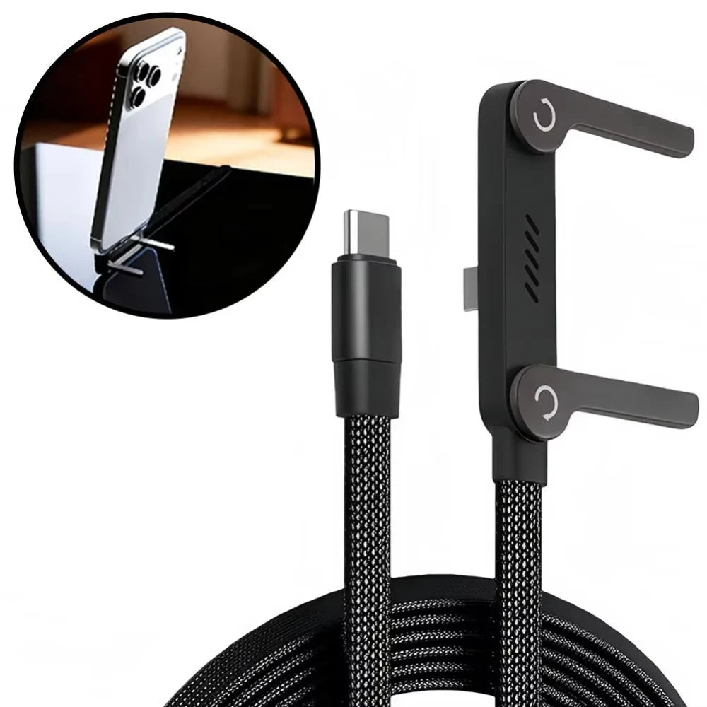 Folding Stand Fast Charging Cable - Image #0