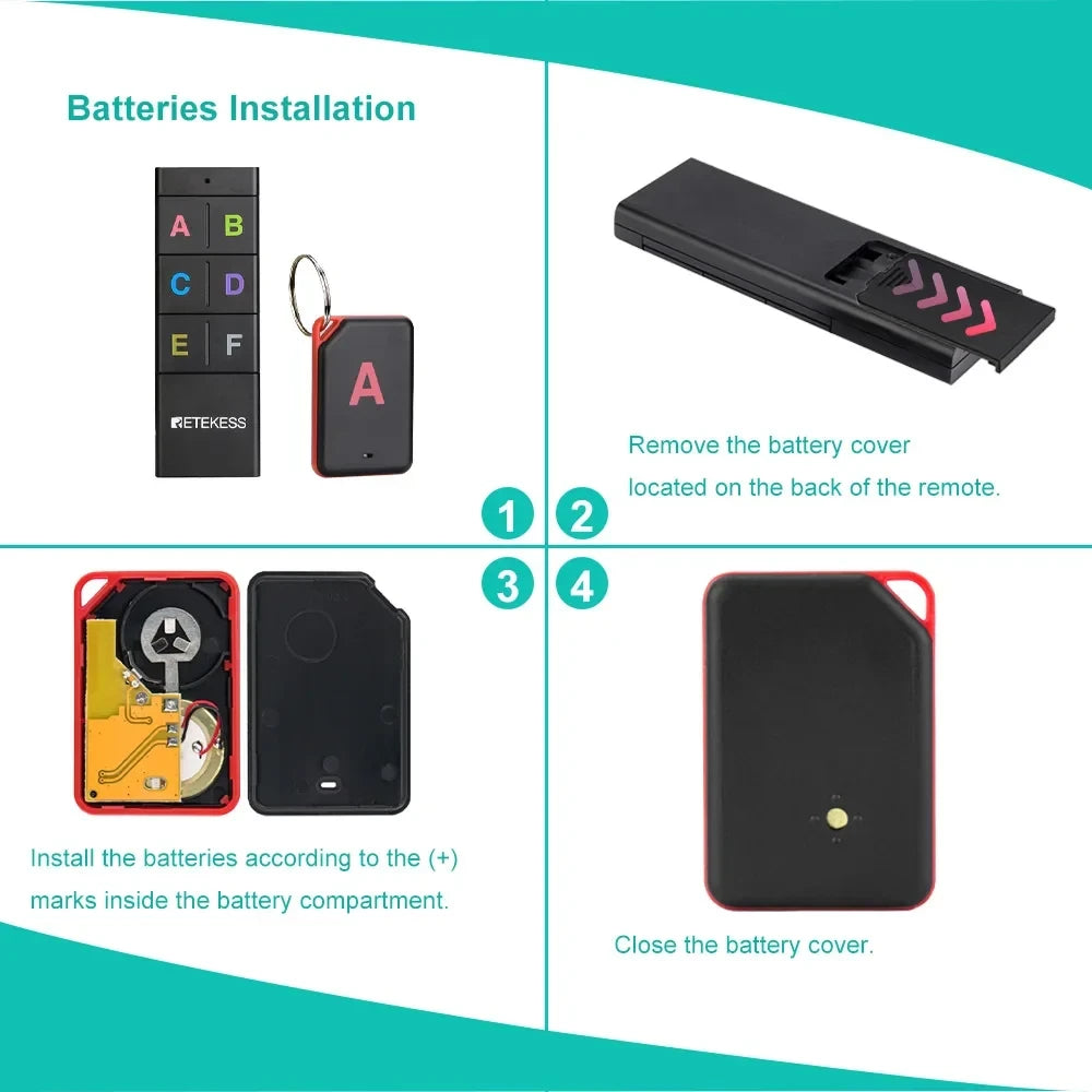 Wireless Key Finder RF Locator