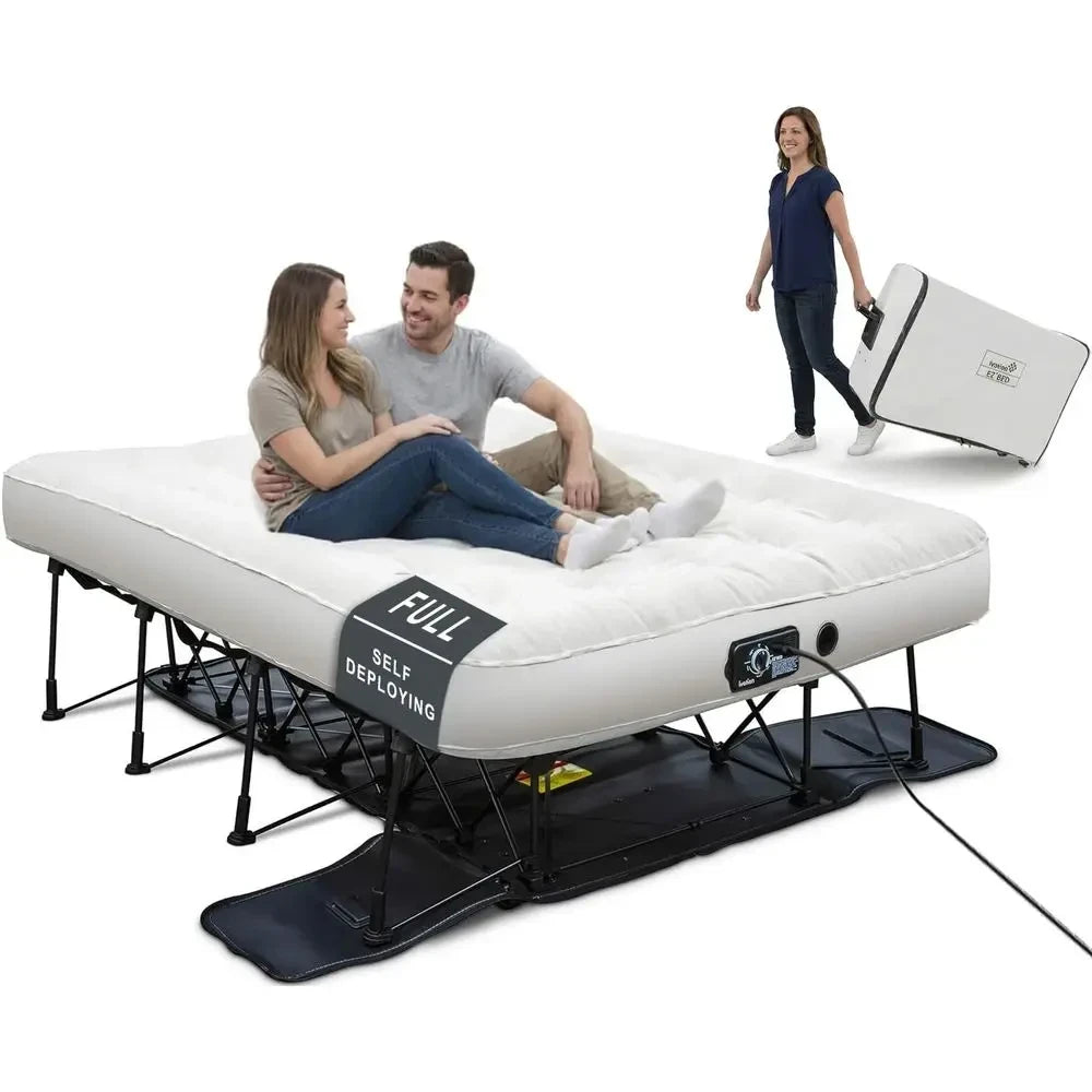 EZBed Inflatable Air Mattress with Frame