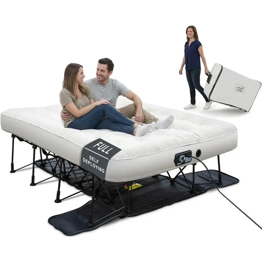 EZBed Inflatable Air Mattress with Frame - Image #0